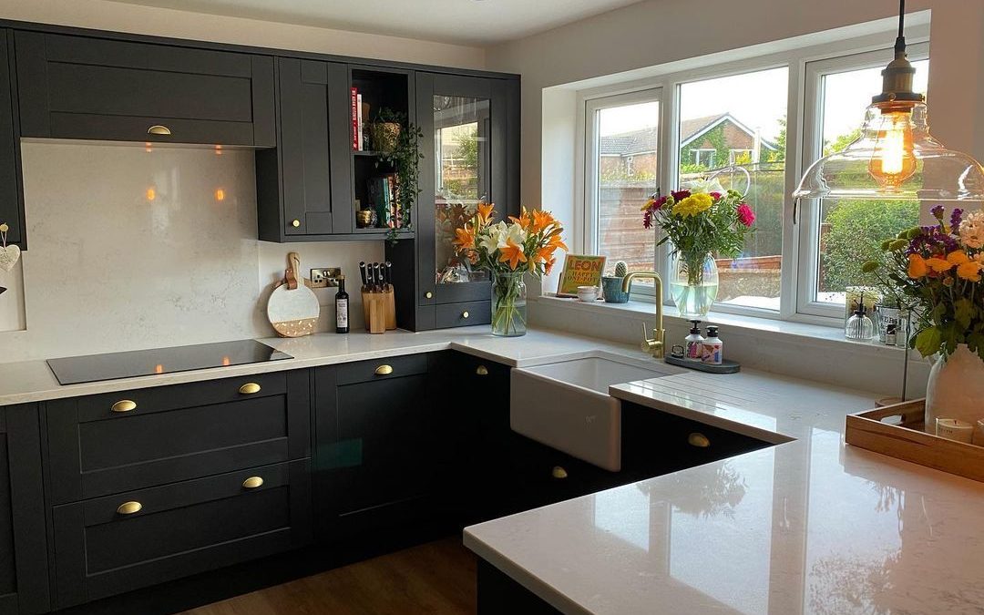 kitchen workstation layout Chislehurst