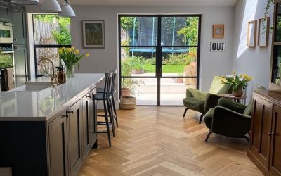 Kitchen Extension Into Garden London