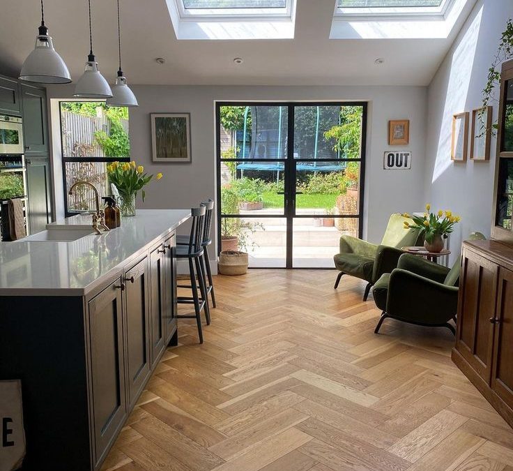 Kitchen Extension Into Garden London