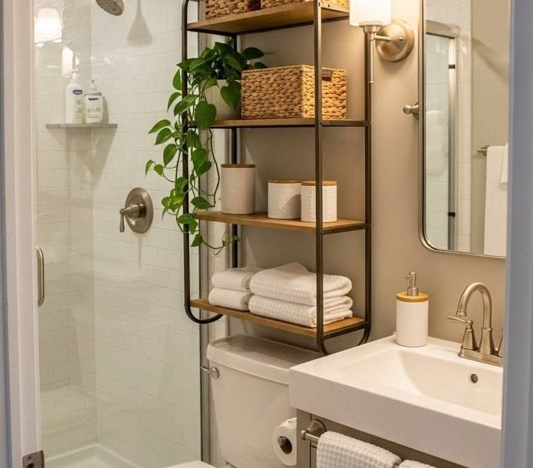 5 Bathroom Storage Ideas That Make Small Bathrooms Feel Bigger